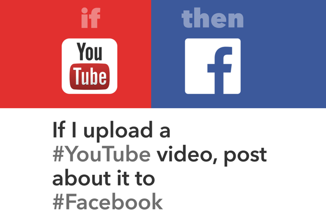 YouTube-facebook-IFTTT