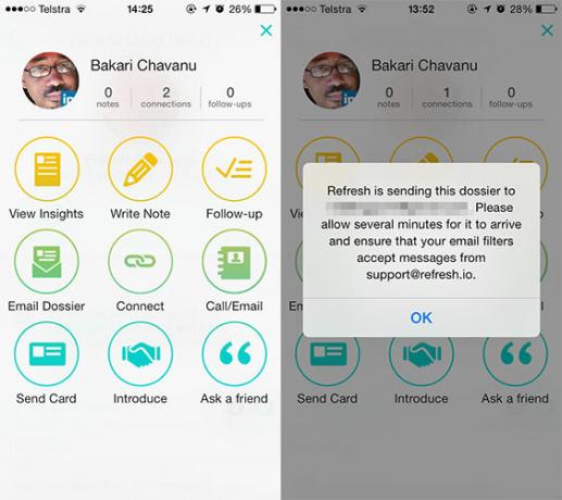 Обновление для iPhone - Ace Up Your рукав на досье для деловых встреч