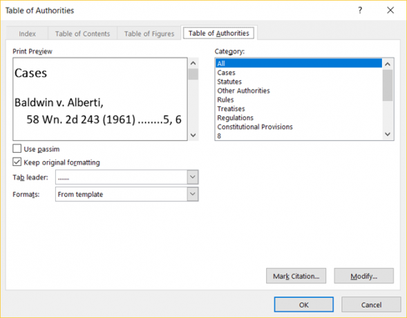 Простое руководство по вкладке Microsoft Word References MSWord TOAformat