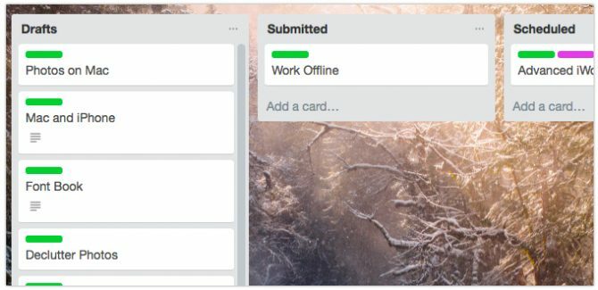 Trello слово доска