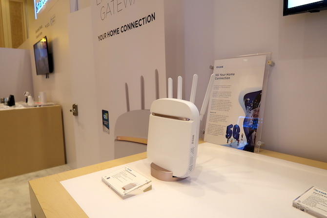 Маршрутизатор D-Link 5G NR на выставке CES 2019