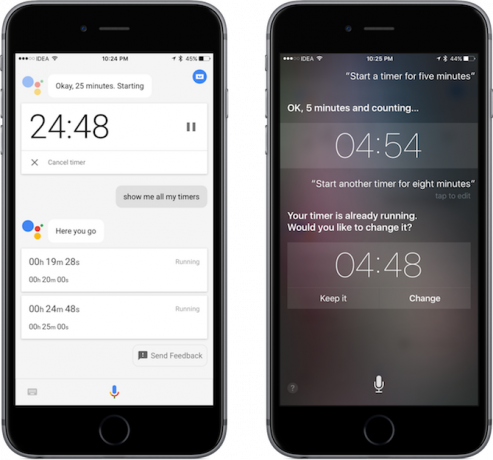 google assistant таймеры для iphone