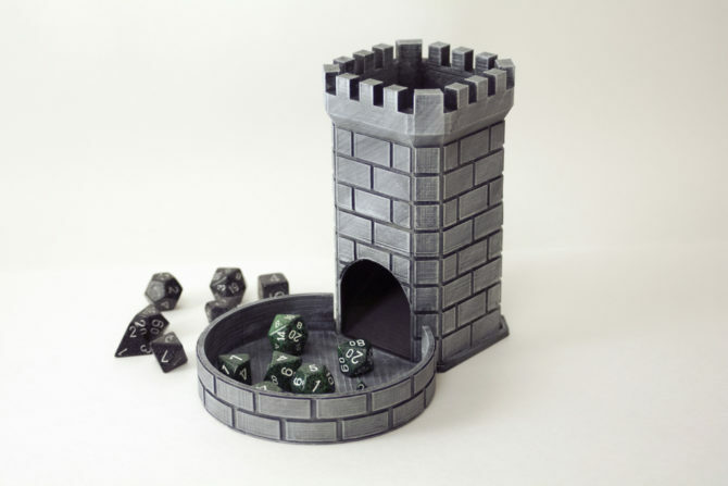 Лучшие 3D-версии для настольных фэнтезийных RPGs dice tower 670x447