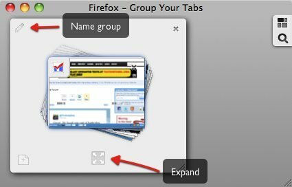 управлять вкладкой Firefox