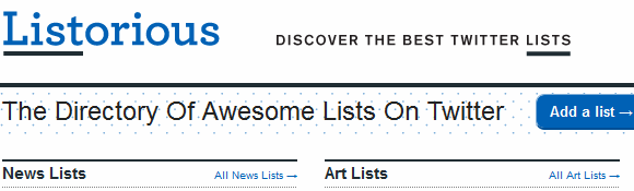Как создавать, открывать для себя и подписываться на списки Twitter Listorious