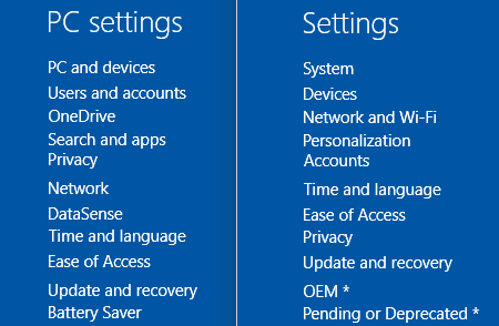 Настройки ПК Windows 10