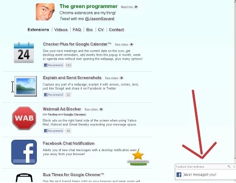 8 отличных расширений Chrome для Facebook, которые вам могут понравиться [Weekly Facebook Tips] Facebook Chat Notification