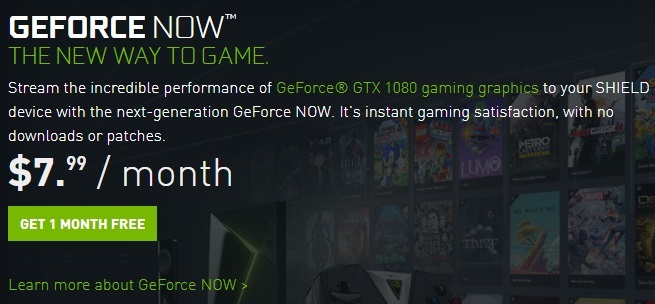 Geforce сейчас