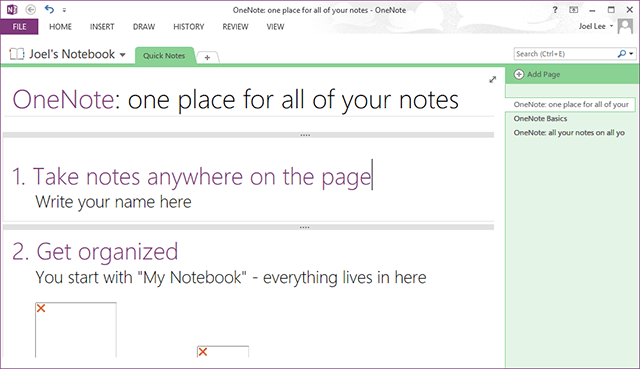 OneNote-обзор