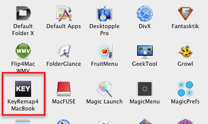 настройка клавиатуры Mac