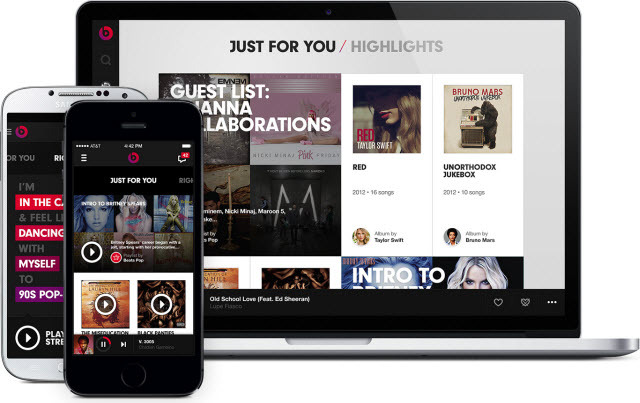 BeatsMusic выпускает потоковую музыку на основе настроения beatsmusic1