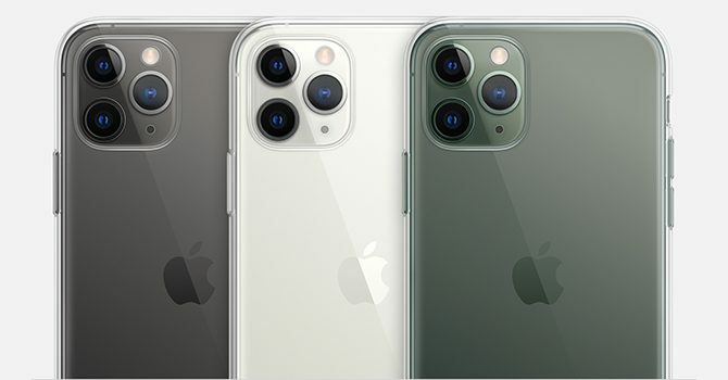 Изображение ассортимента чехлов для iPhone 11