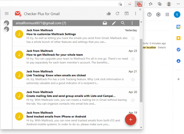 Checker Plus для Gmail