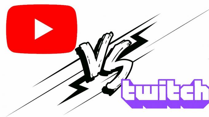 Изображение YouTube VS Twitch 