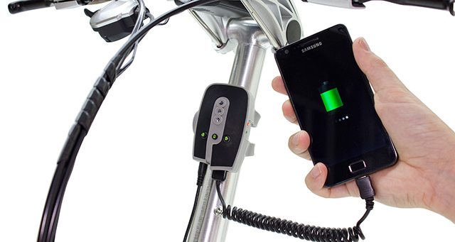 Зарядите свой смартфон, пока вы едете на велосипеде bikechargeconsole