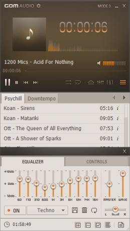 gomaudio-interface2 аудиоплеер