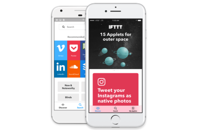 IFTTT Мобильное приложение