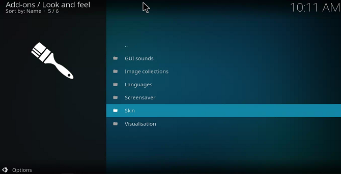 Kodi скачать меню кожи