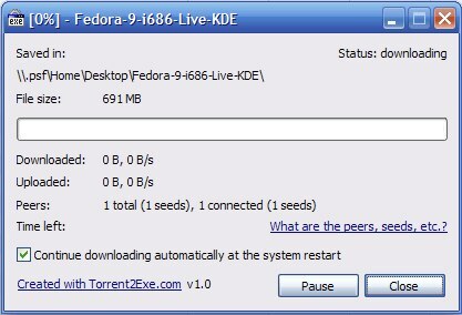 Скачать торрент без клиента через Torrent2Exe [Windows] 02 скачать торрент