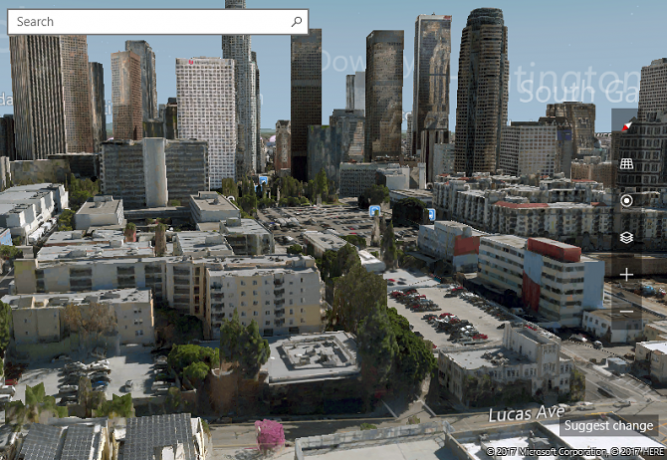 Карты Windows против Карты Google: 7 функций Windows Is Better microsoft maps 3d city 670x462