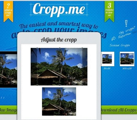 Cropp.me: автоматически обрезать изображения онлайн CroppMe