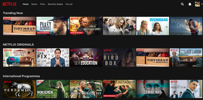 Netflix Скриншот