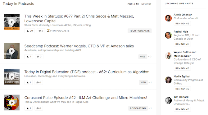 Essential Podcast Apps Охота на продукт