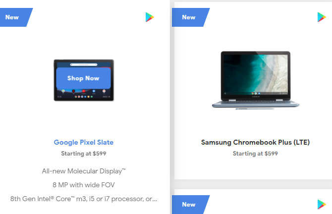 Цены на Chromebook Google