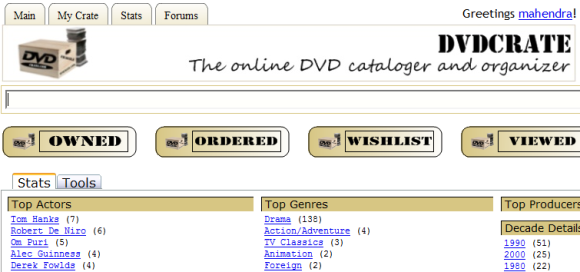 DVD Crate