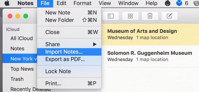 импорт-Evernote