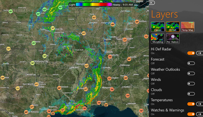 Myradar Windows приложение