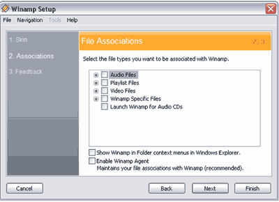 сделать winamp портативным