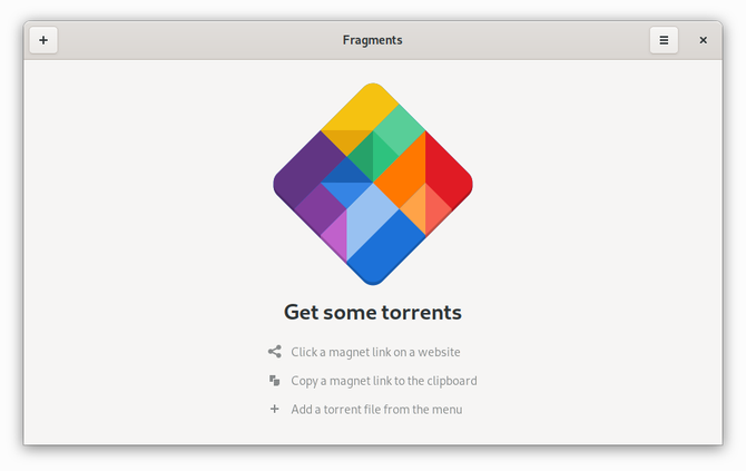 Фрагменты торрент-клиента GNOME для Linux