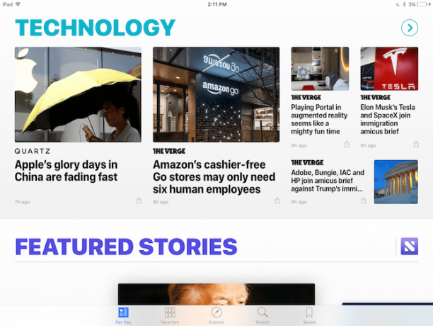 ipad news apps apple новости