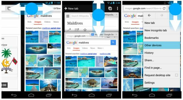 Google-Chrome-Android-Жесты