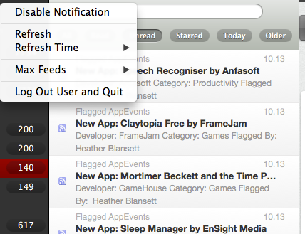 google reader клиент mac