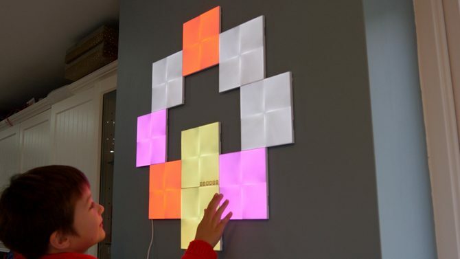 Nanoleaf Canvas: самый крутой. Огни. Всегда. nanoleaf холст сенсорные игры 670x377