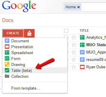 Google Fusion Tables