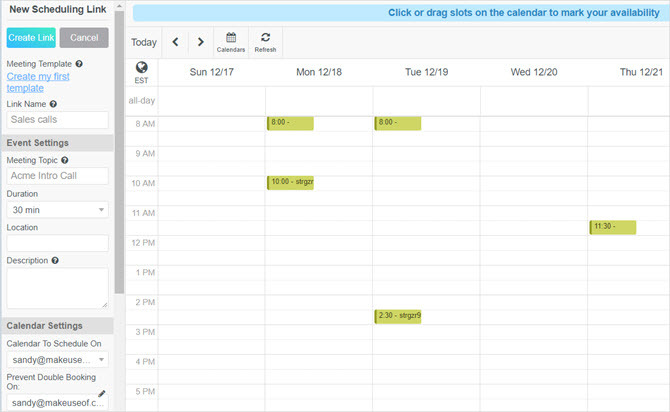 Meetingbird - расширение бизнеса Google Chrome