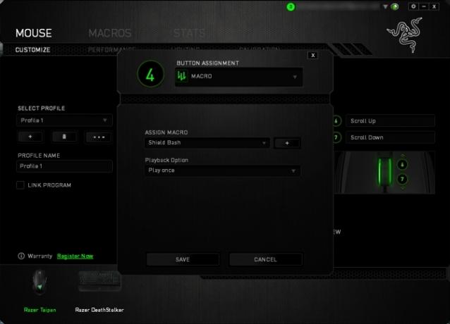 Есть клавиатура Razer? Запись макросов проста с помощью Synapse Razer Synapse Shield Bash