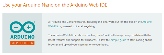 Arduino Web Ide