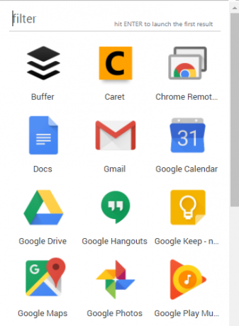 заменить Chrome App Launcher