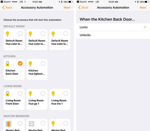 Автоматизация аксессуаров HomeKit