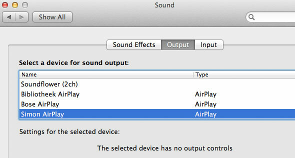 Mac Airplay Горный лев