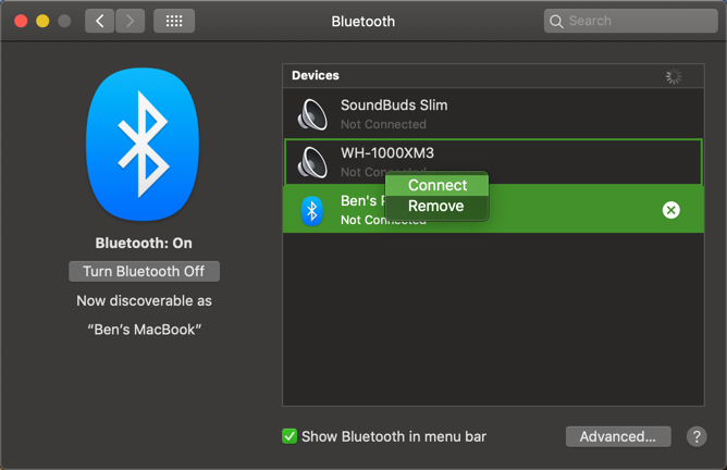 Mac Удалить устройство Bluetooth