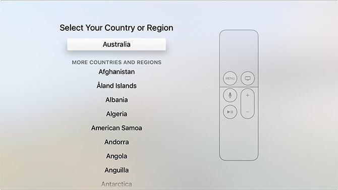 Как настроить и использовать свой Apple TV Apple TV регион