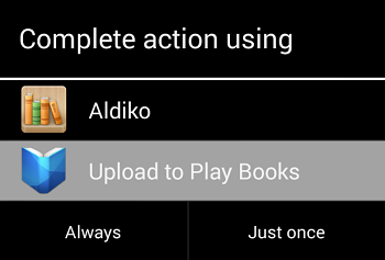 Плая-Книга-Aldiko