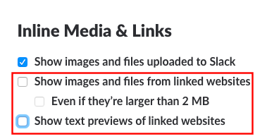 4 способа удалить и отключить предварительный просмотр ссылок в настройках Slack