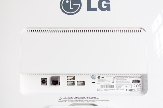 LG Chromebase - порты