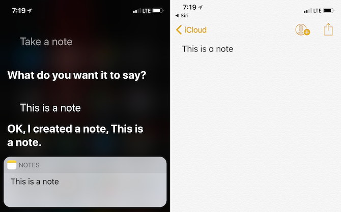 Особенности Apple Notes - Спросите Siri